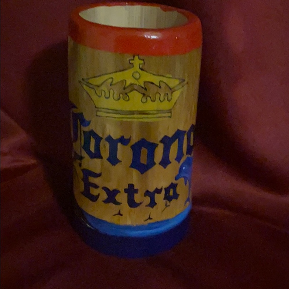 Bamboo beer cup